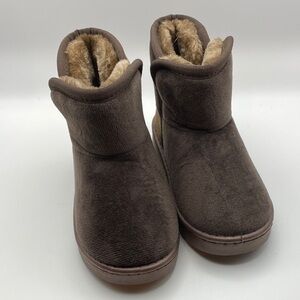 Warm Brown Kids Boots